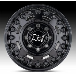 Black Rhino Axle Matte Black Custom Truck Wheels 3